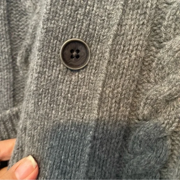 UNTUCKit Cable knit Men’s Button Down Cardigan Sweater, XL, UGC - Picture 6 of 11